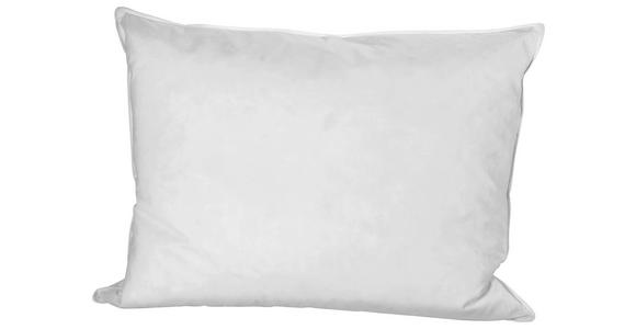 Kopfpolster Erwin ca. 70/90cm - Weiß, KONVENTIONELL, Naturmaterialien/Textil (70/90cm) - Primatex