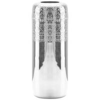 VÁZA, kov, 40 cm - strieborná, Basics, kov (15/40cm) - Ambia Home