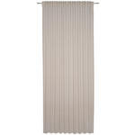 FERTIGVORHANG transparent  - Sandfarben, Basics, Textil (140/245cm) - Esposa