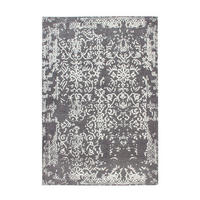 VINTAGE-TEPPICH  Wohnzimmer 155/230 cm Anthrazit, Grau rechteckig  - Anthrazit/Grau, Basics, Textil (155/230cm) - Kayoom