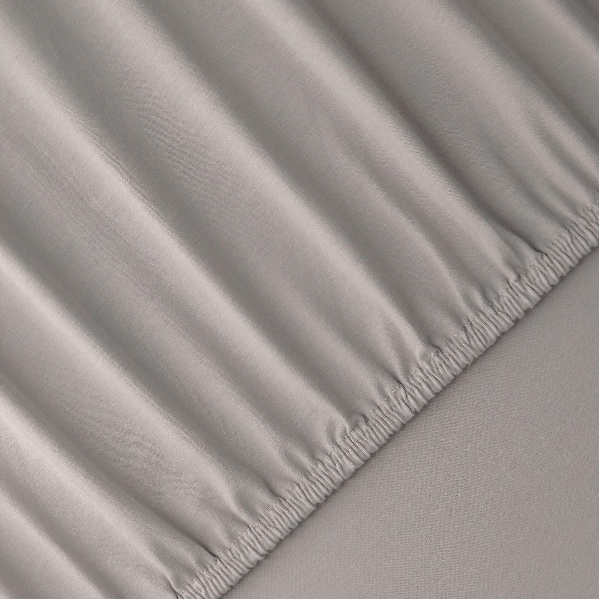 SPANNLEINTUCH 180-200/200-220 cm Jersey  - Hellgrau, Basics, Textil (180-200/200-220cm) - Florella