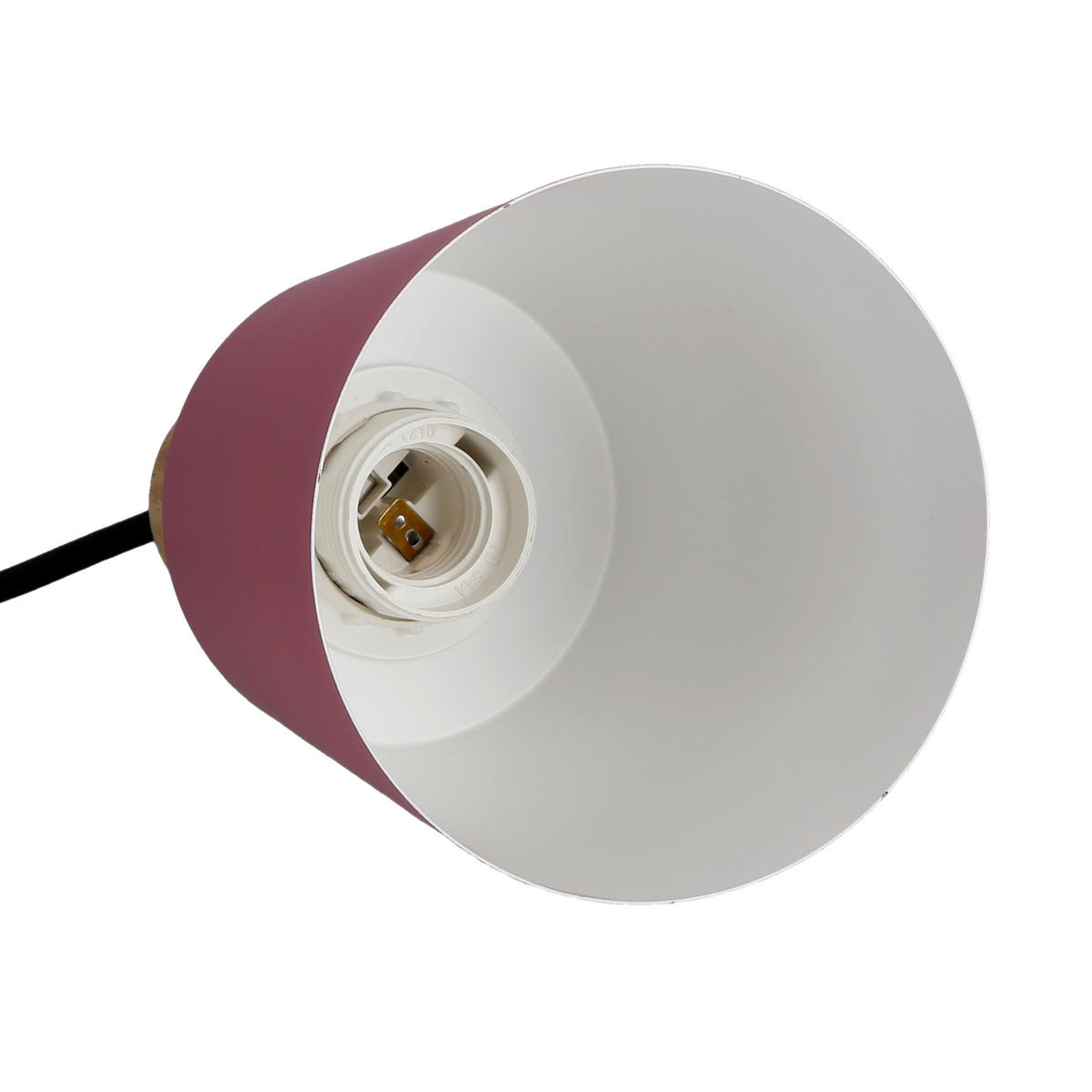 PENDELLEUCHTE 13/13/80 cm  - Pink/Schwarz, Trend, Metall (13/13/80cm)