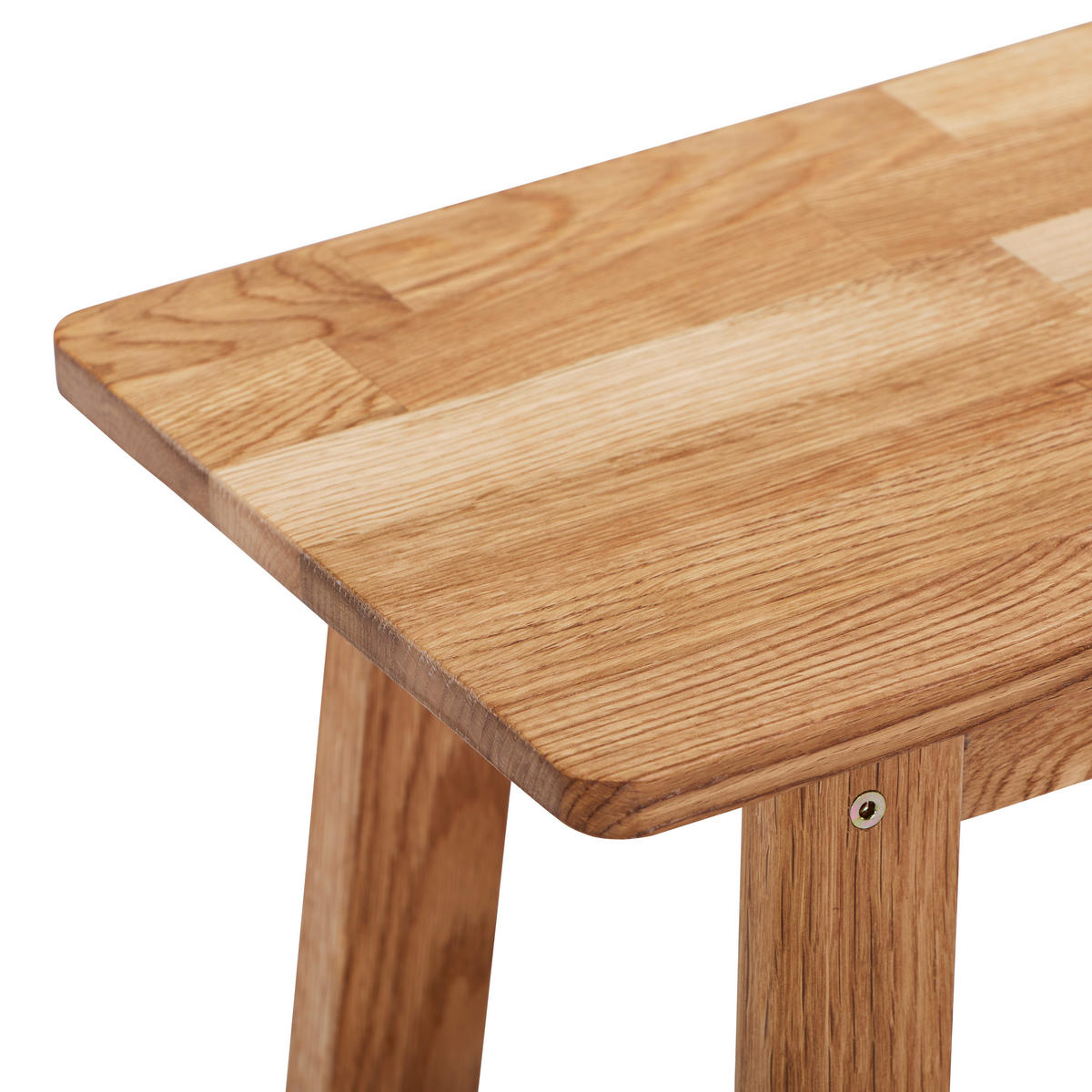 HOCKERBANK - Eichefarben, Natur, Holz (100/45/29cm) - Linea Natura