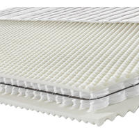 TASCHENFEDERKERNMATRATZE ORTHO STAR PLUS 90/200 cm Höhe ca. 26 cm 7 -Zonen - Weiß, KONVENTIONELL, Textil (90/200cm) - Novel
