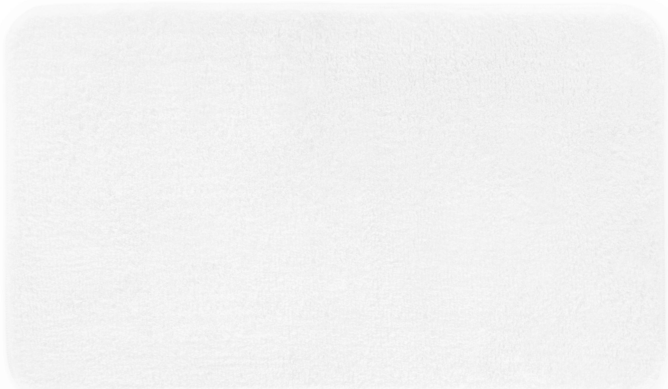 BADTEPPICH Melange Weiß 50/80 cm  - Weiß, Basics, Kunststoff/Textil (50/80cm) - Grund