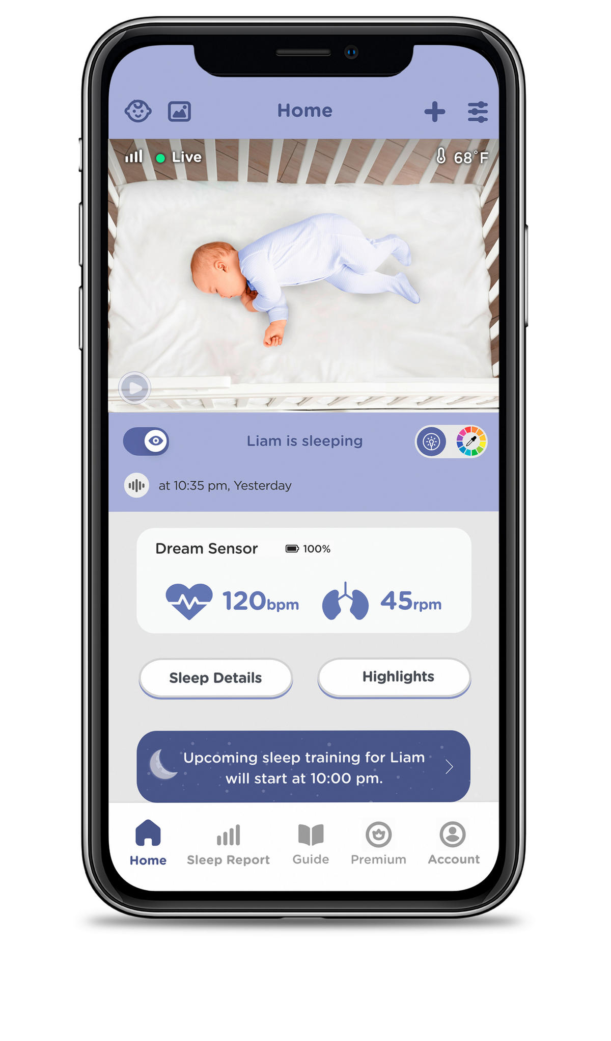 BABYPHONE Unbegrenzt m DREAM PLUS  - Weiß, Basics, Kunststoff/Textil (46/2/89cm)