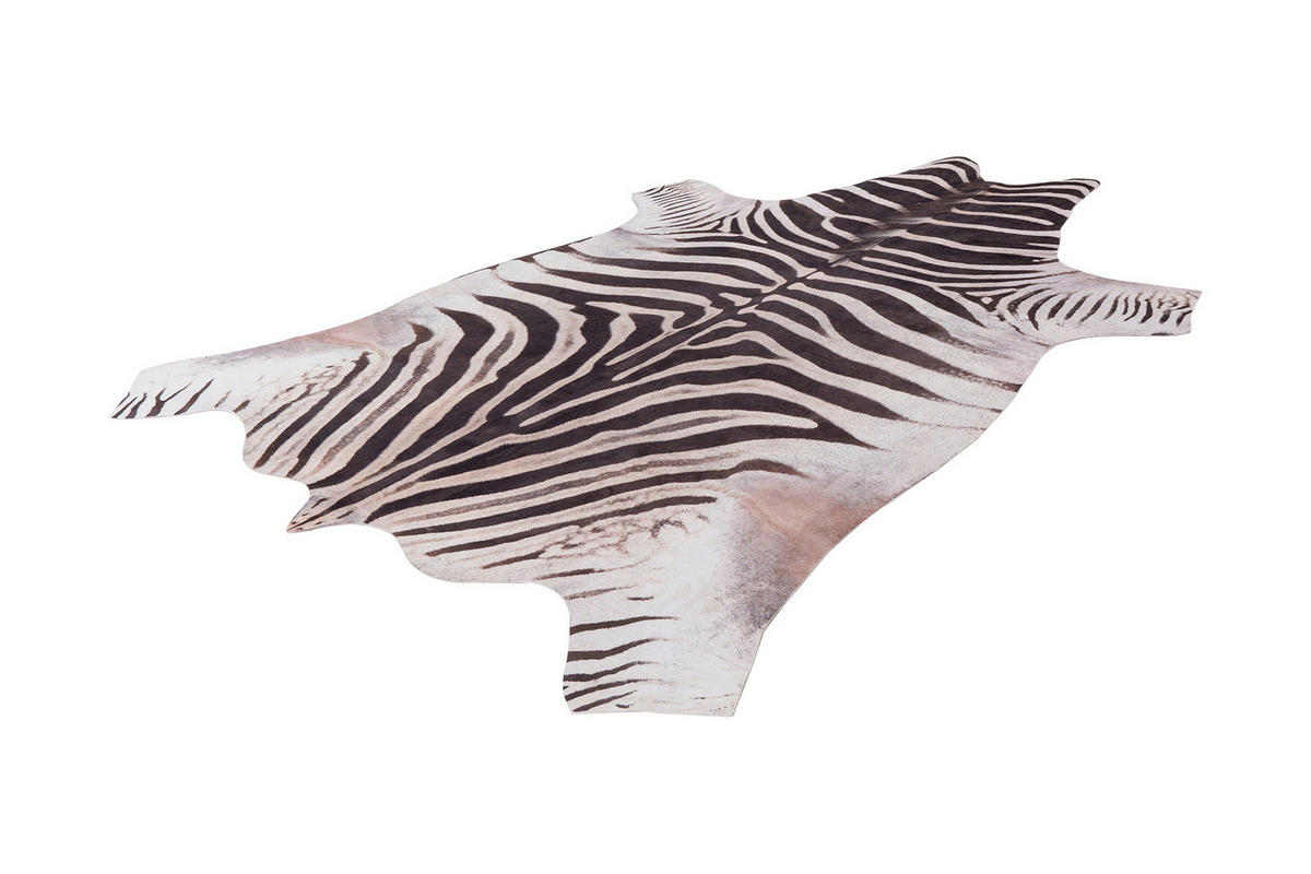 BLANĂ DE BOVINE  My Toledo  - alb/negru, Design, textil (155/190cm) - Novel
