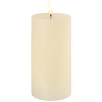 LED-LJUS 7,5/15 cm  - cremefärgad, Lifestyle, plast/paraffin (7,5/15cm) - Ambia Home