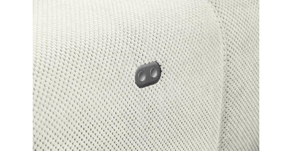 ECKSOFA in Velours Creme 326/236 cm - Creme/Schwarz, Design, Kunststoff/Textil (326/236cm) - Xora