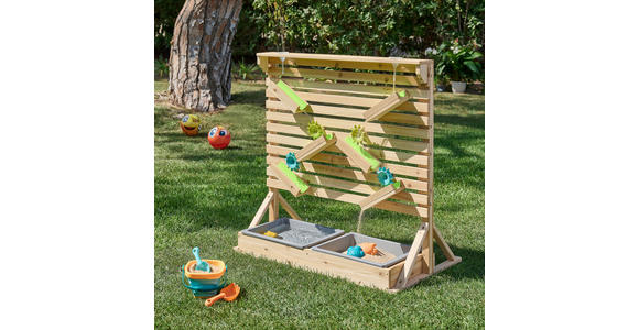 WASSERSPIELWAND - Naturfarben, Basics, Holz/Kunststoff (91,5/93,5/54,5cm) - My Baby Lou
