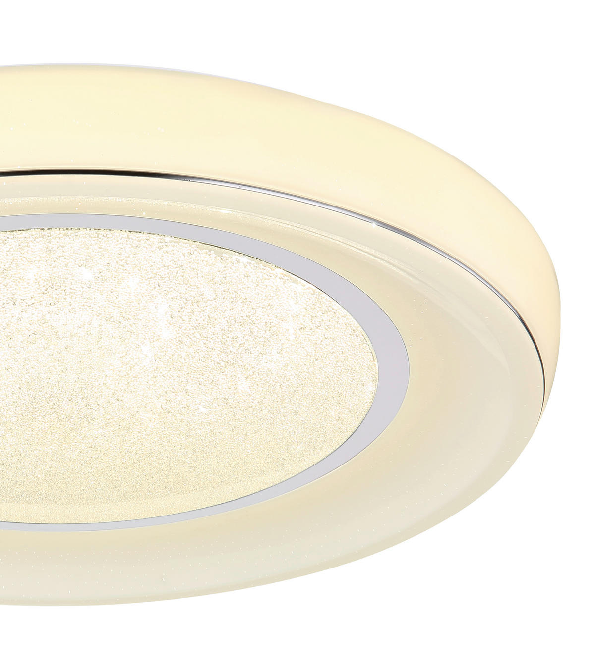 LED-TAKLAMPA 30 W 66/9 cm  - klar/vit, Basics, metall/plast (66/9cm) - Globo