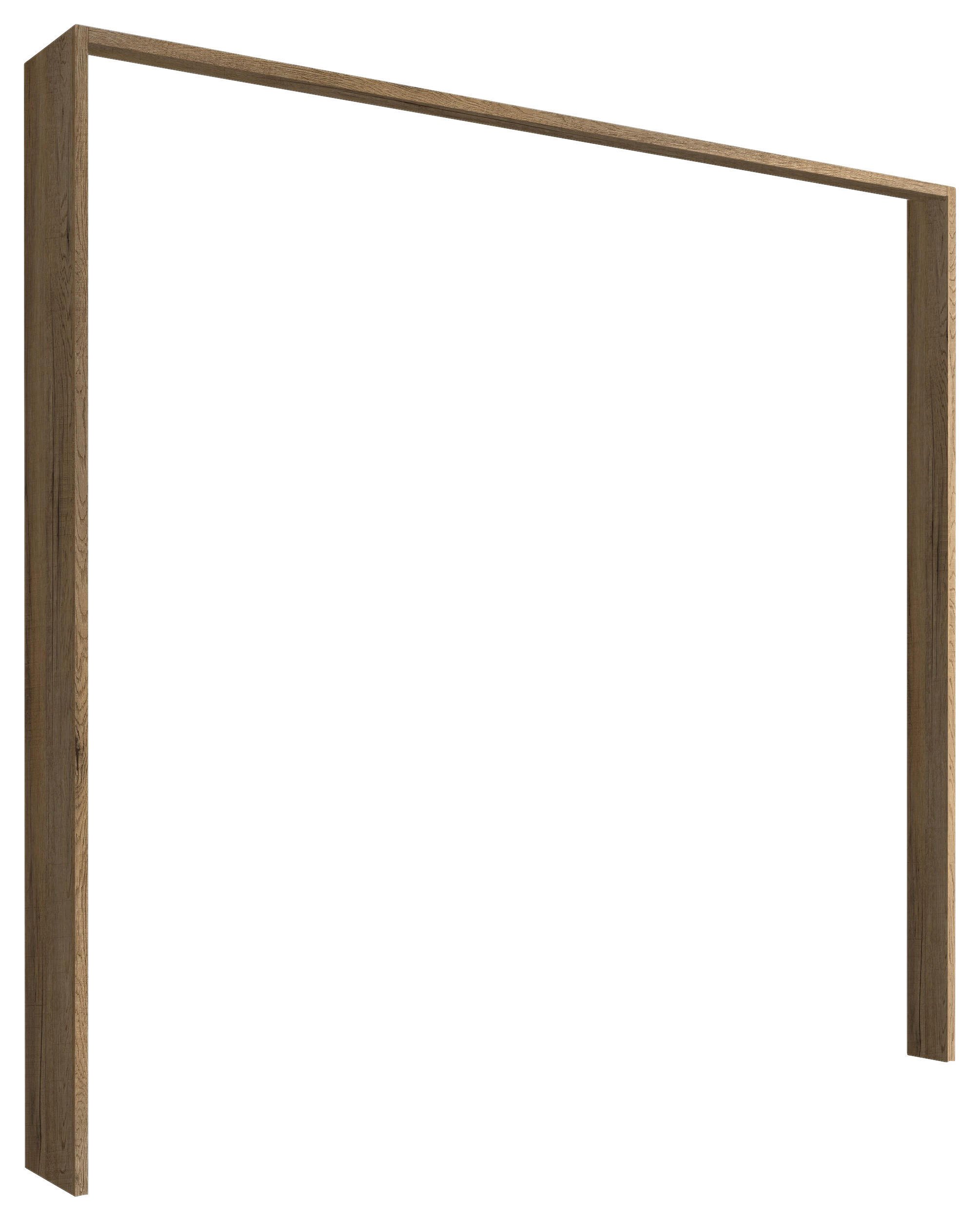 PASSEPARTOUTRAHMEN 225/215,1/17 cm  - Eichefarben, MODERN, Holzwerkstoff (225/215,1/17cm) - Livetastic