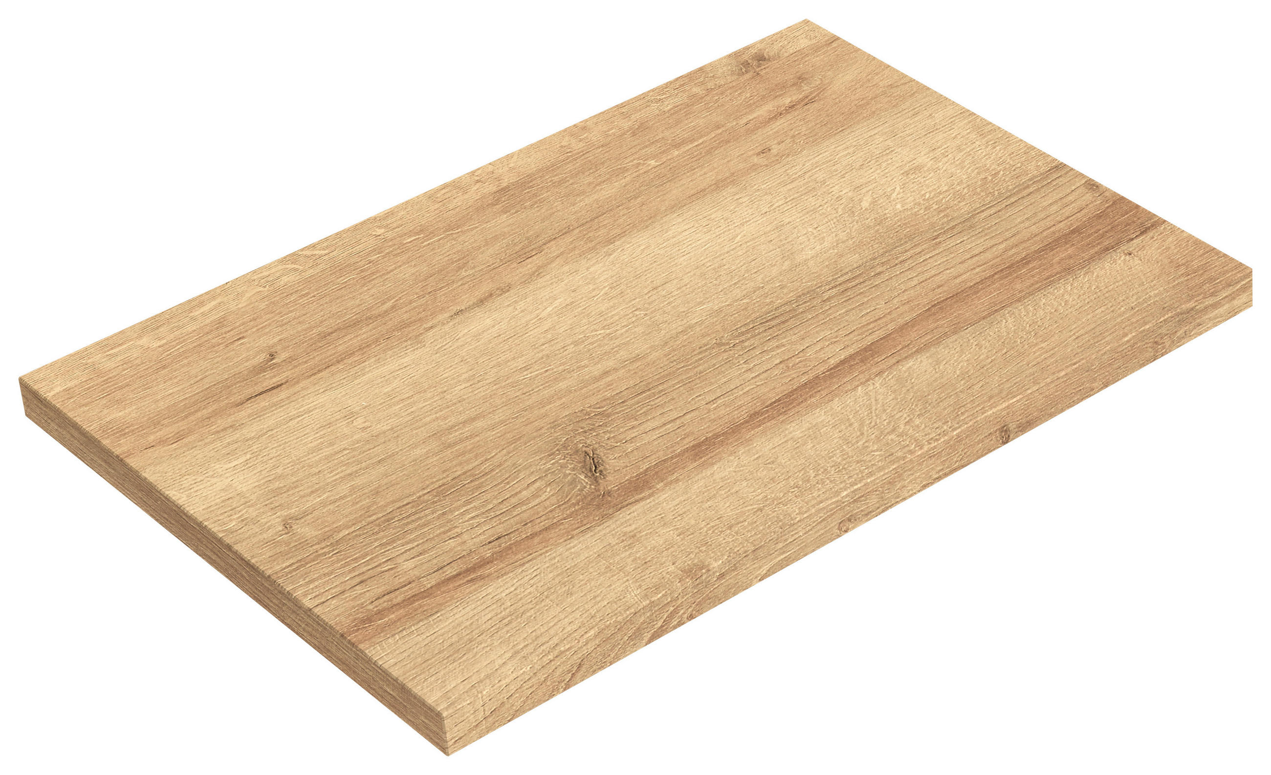 OBERPLATTE  Holzwerkstoff  Eichefarben  - Eichefarben, MODERN, Holzwerkstoff (45,4/2,2/33cm) - Pelipal