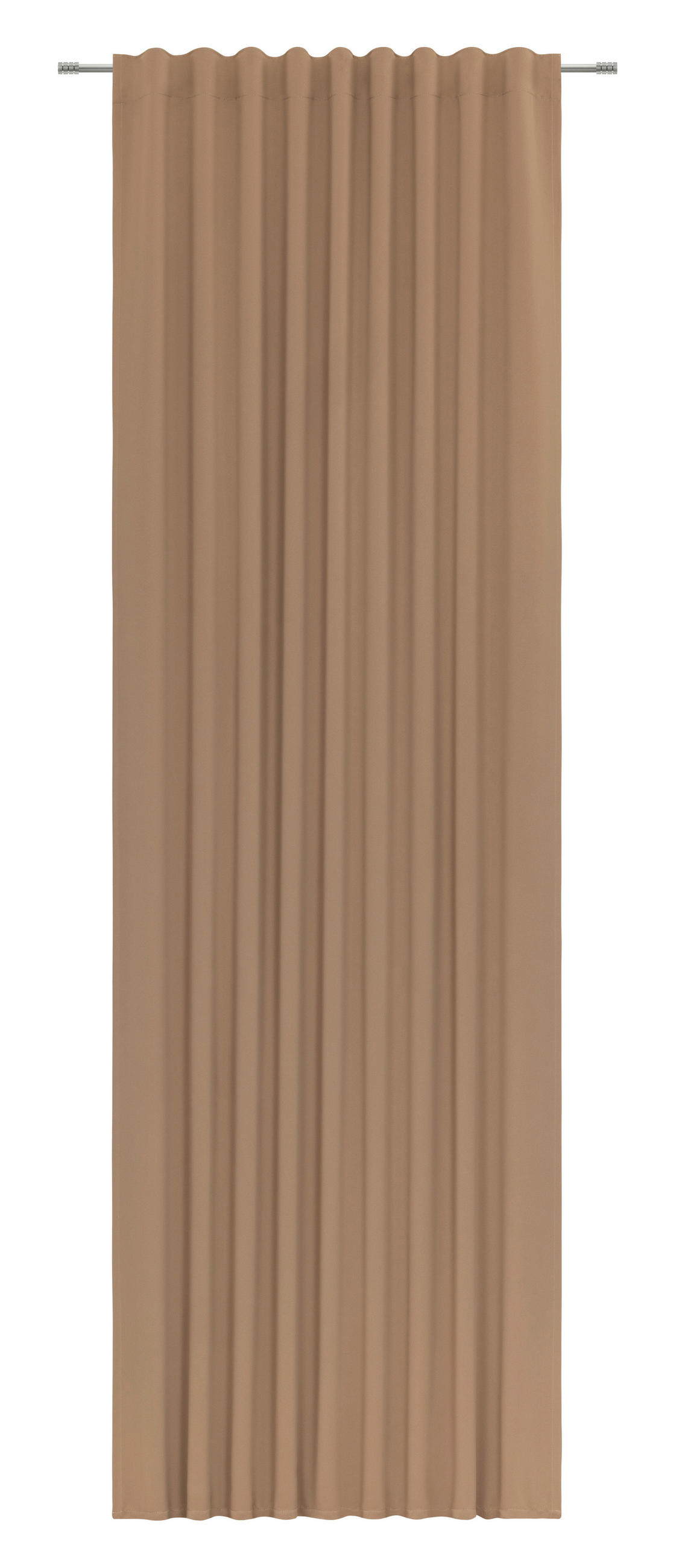 HOTOVÝ ZÁVĚS, zatemnění, 140/300 cm - mokka, Basics, textil (140/300cm) - Esposa