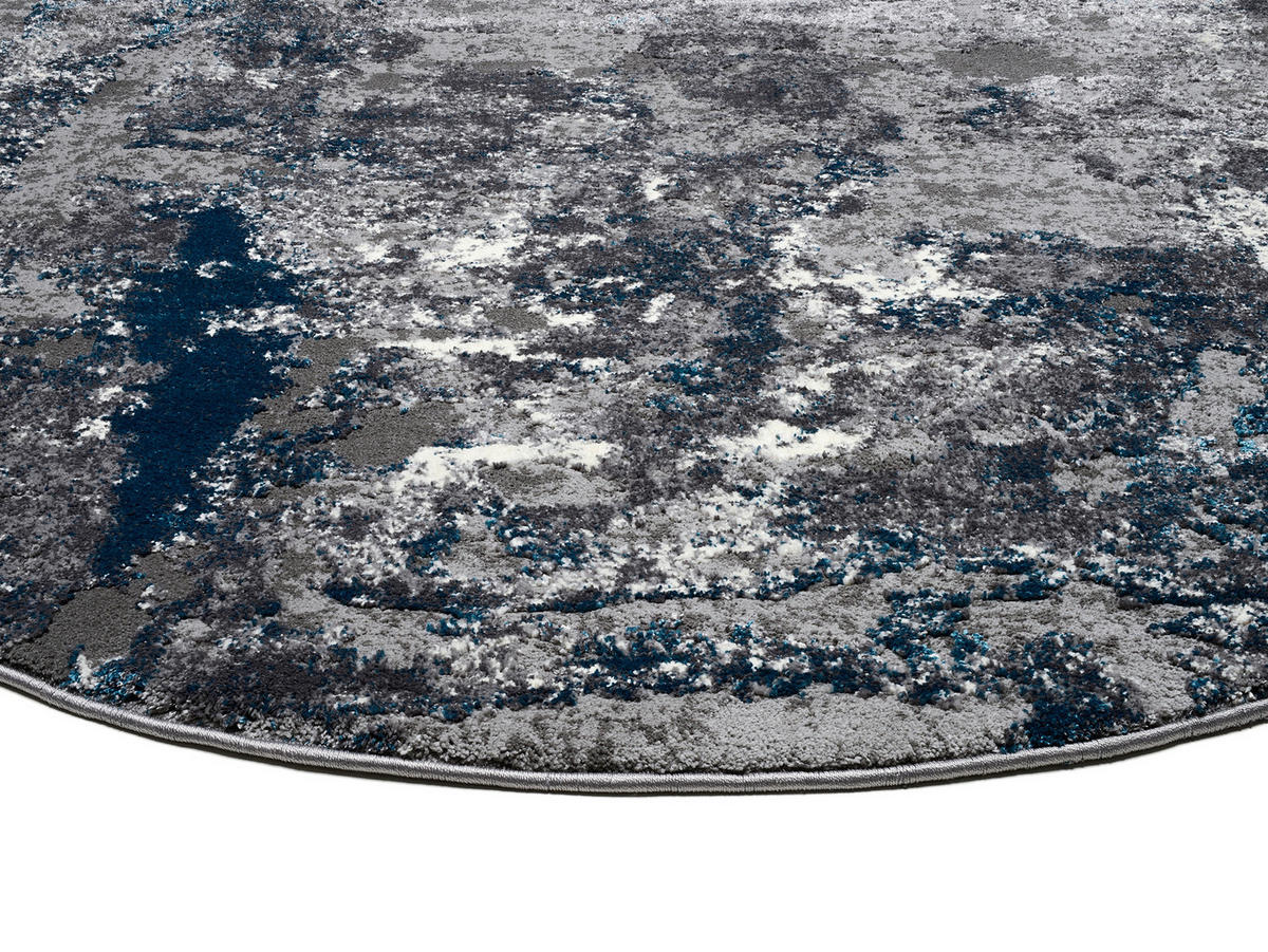VINTAGE-TEPPICH 160 cm Timeline Quantum Grau, Petrol  - Petrol/Grau, Design, Textil (160cm) - Novel