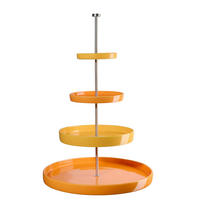 ETAŽER  JOY       41/61 cm      - bela, Basics, keramika (41/61cm) - ASA
