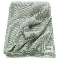 PLAID SCHÖNER WOHNEN MELANGE - Mintgrün, Basics, Textil (130/170cm) - Schöner Wohnen