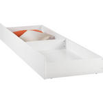 BETTKASTEN Weiß  - Weiß, Design, Holzwerkstoff/Kunststoff (199/23/64cm) - Carryhome