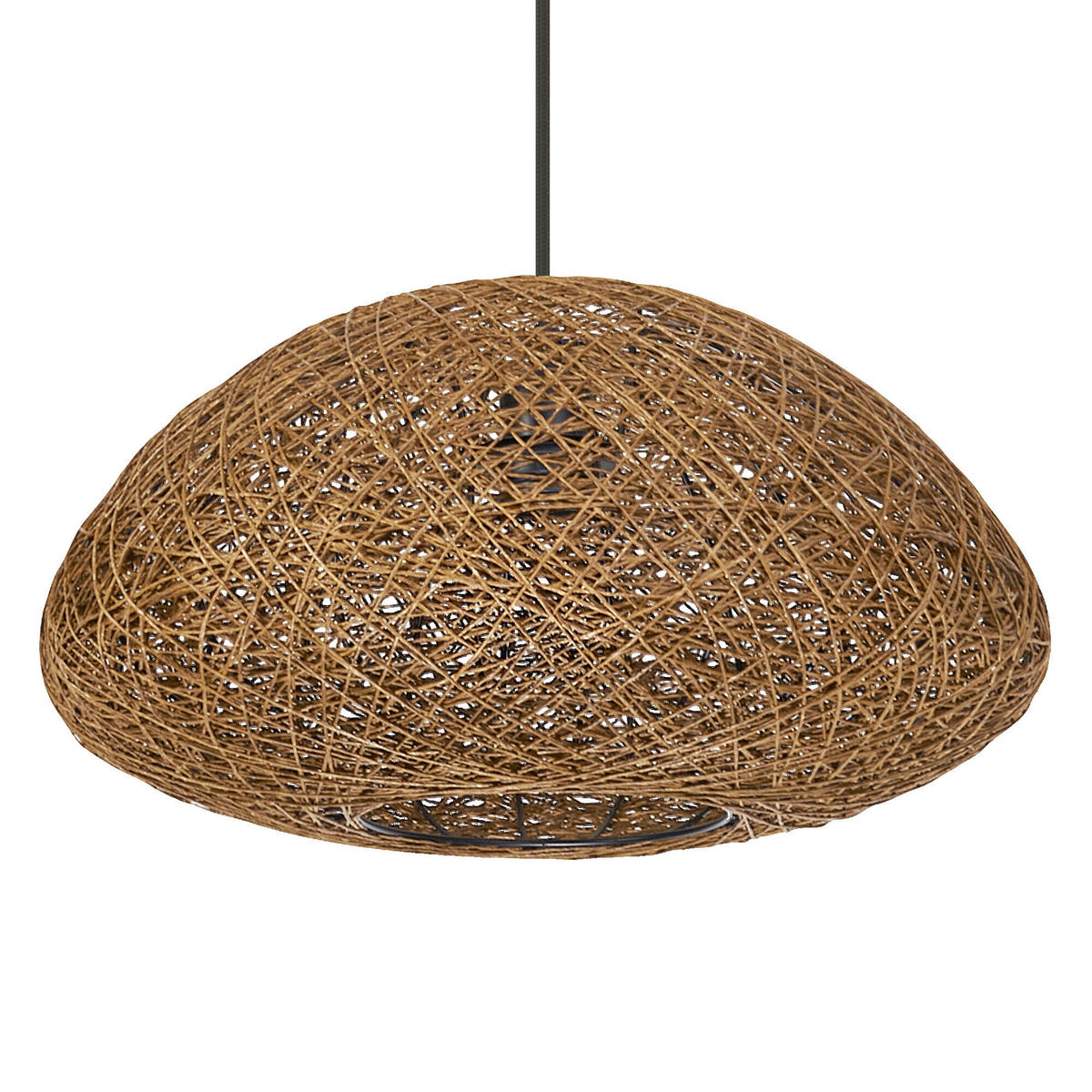 HÄNGELEUCHTE 39.5/150 cm  - Beige, Basics, Papier/Metall (39.5/150cm) - Osram
