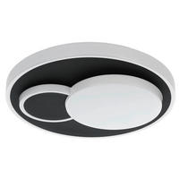 TAKLAMPA 19,5 W 38,5/7,5 cm  - vit/svart, Basics, metall/plast (38,5/7,5cm) - Eglo