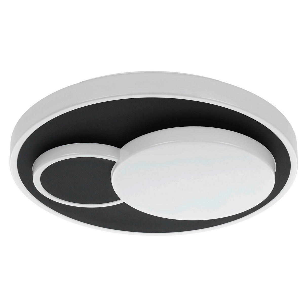 TAKLAMPA 19,5 W 38,5/7,5 cm  - vit/svart, Basics, metall/plast (38,5/7,5cm) - Eglo