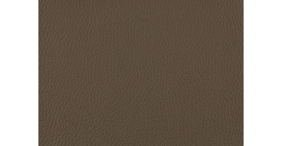 3-SITZER-SOFA Latina in Echtleder Greige   - Greige/Alufarben, Design, Leder/Metall (190/82/99cm) - Dieter Knoll