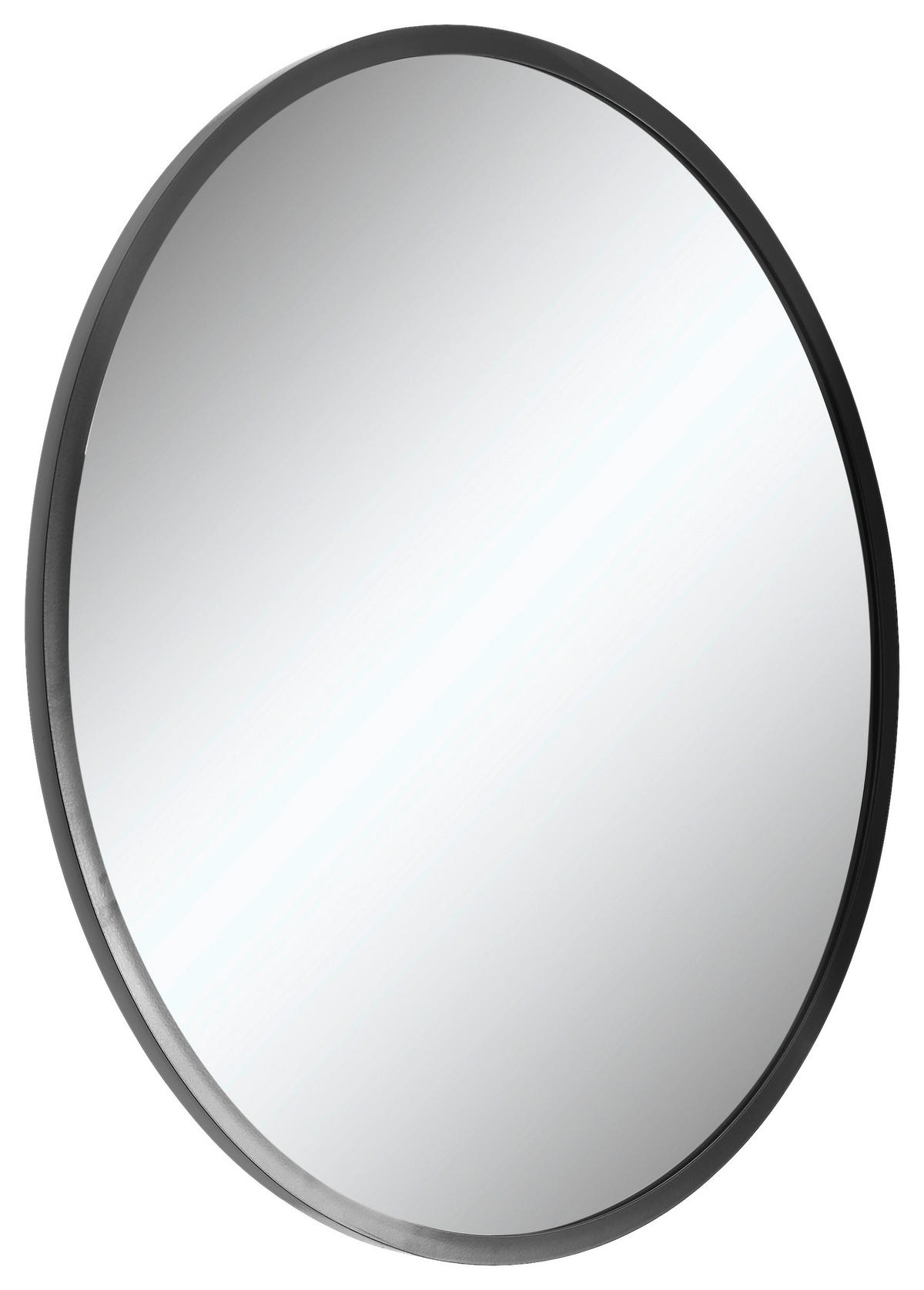WANDSPIEGEL 60/60/5 cm  - Schwarz, MODERN, Glas/Holzwerkstoff (60/60/5cm) - MID.YOU