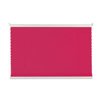 PLISSEE  halbtransparent   75/130 cm   - Pink, Basics, Textil (75/130cm)