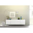 HÄNGESIDEBOARD lackiert - Weiß, Design, Holzwerkstoff (256/64/44,8cm) - Hülsta - Now