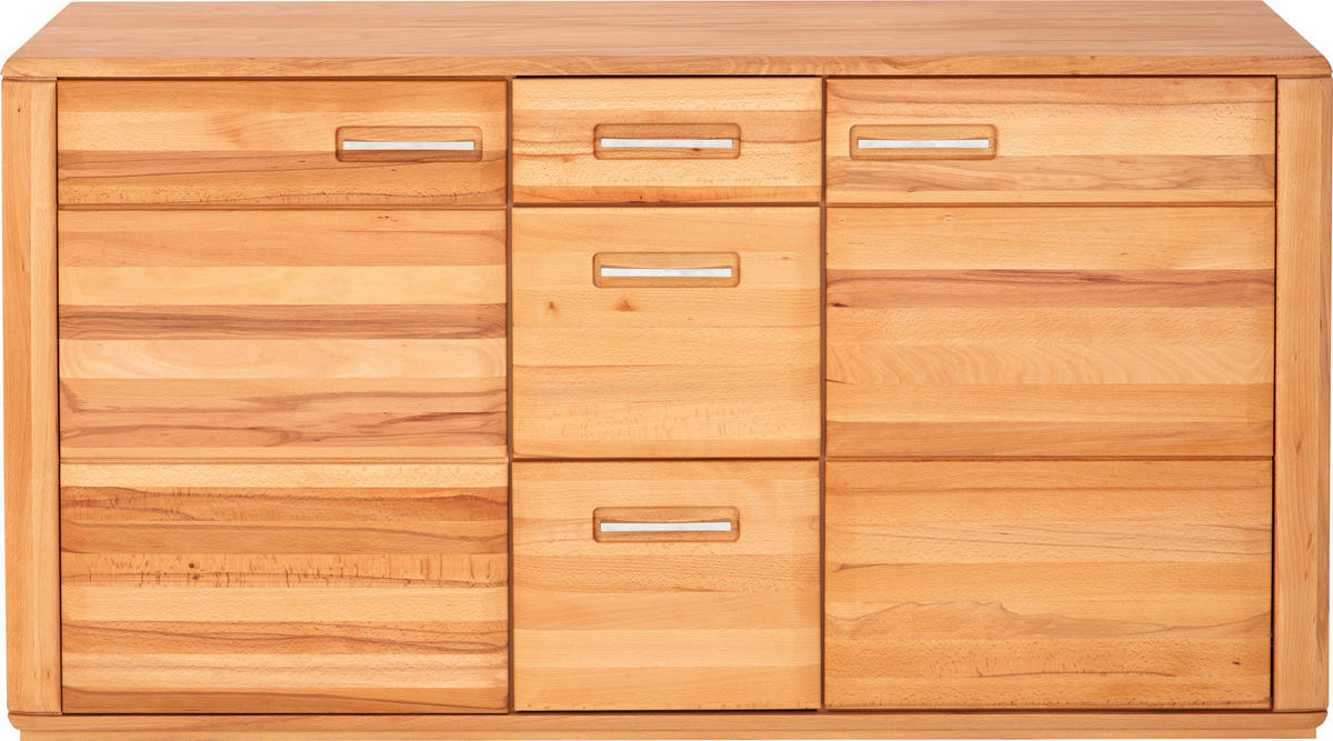 SIDEBOARD  in 161/85/47 cm  - Buchefarben, KONVENTIONELL, Holz/Holzwerkstoff (161/85/47cm) - Novel