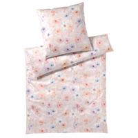 BETTWÄSCHESET Batist 160/210 cm  100 cm/65 cm  - Rosa, Basics, Textil (160/210cm) - Elegante