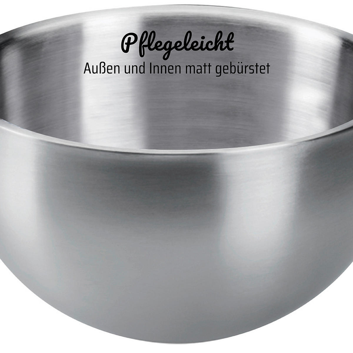 THERMOSCHÜSSEL Heiß und Kalt   - Edelstahlfarben, Basics, Metall - GSW