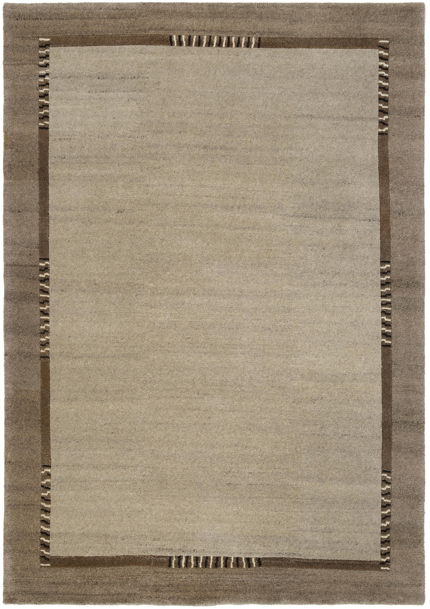 WOLLTEPPICH 70/140 cm Grau  - Grau, Basics, Textil (70/140cm) - Cazaris