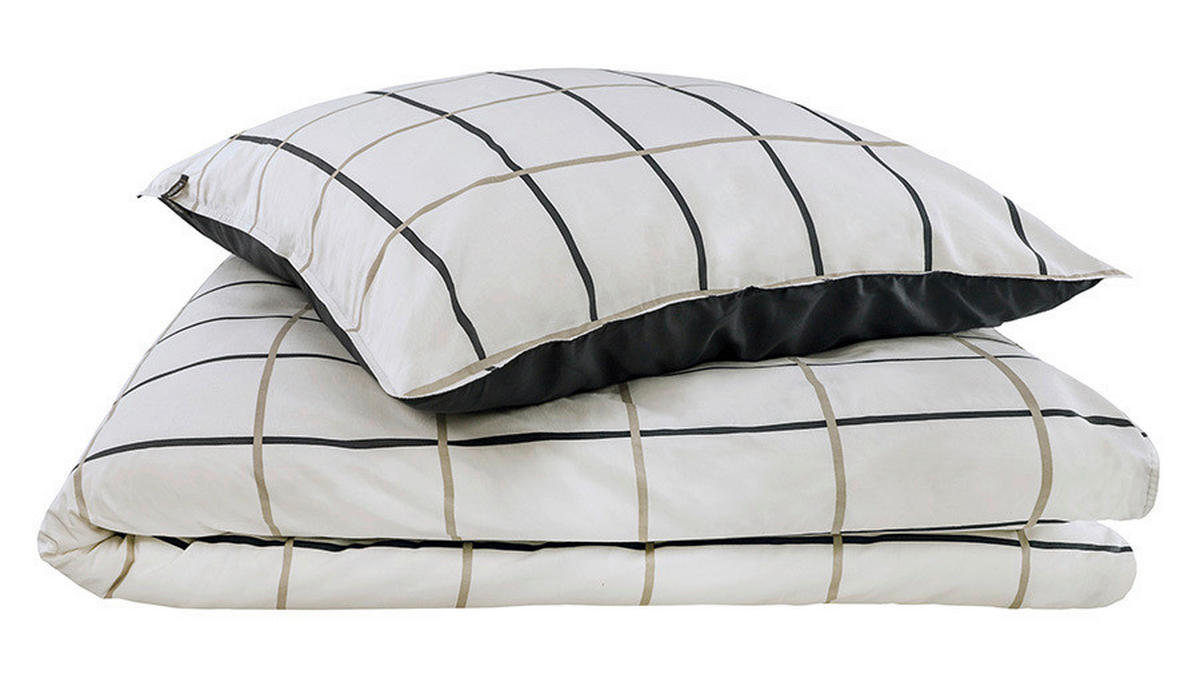 WENDEBETTWÄSCHE SW-Perform beige Perkal 135/200 cm  - Beige/Creme, Design, Textil (135/200cm) - Schöner Wohnen