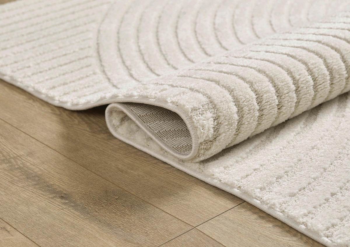 WEBTEPPICH 80/150 cm Elio Creme, Beige  - Beige/Creme, KONVENTIONELL, Textil (80/150cm)