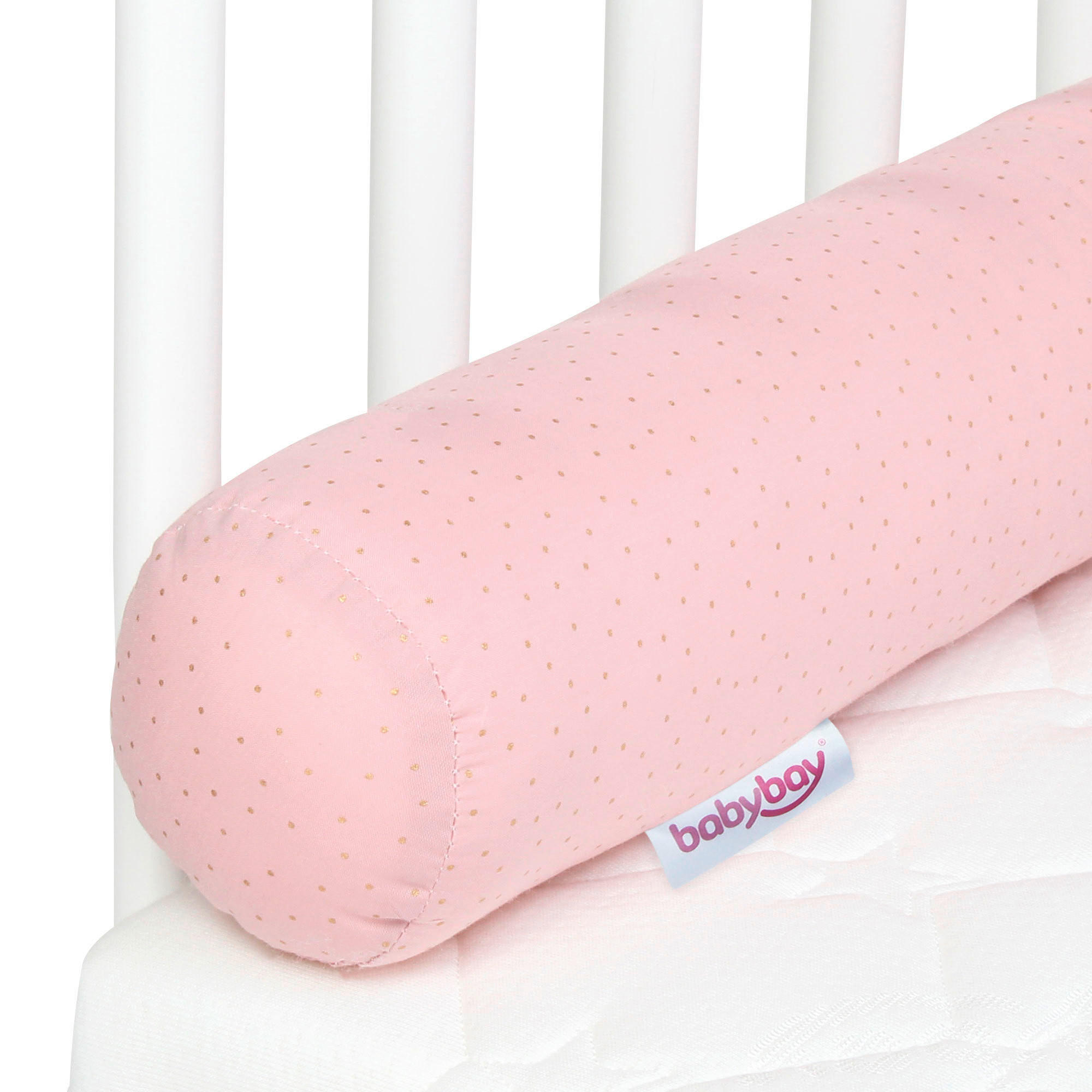 NESTCHENSCHLANGE BABY BAY  180/9/9 cm   - Rosa, Basics, Textil (180/9/9cm) - Babybay