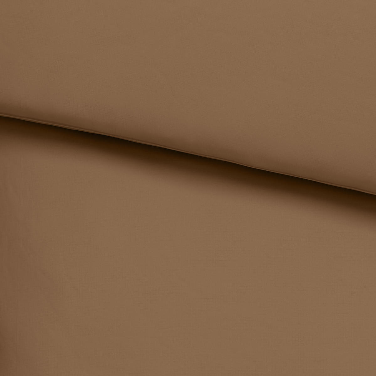 BETTWÄSCHE 2-teilig Renforcé 140/200 cm  - Braun, Basics, Textil (140/200cm) - Esposa