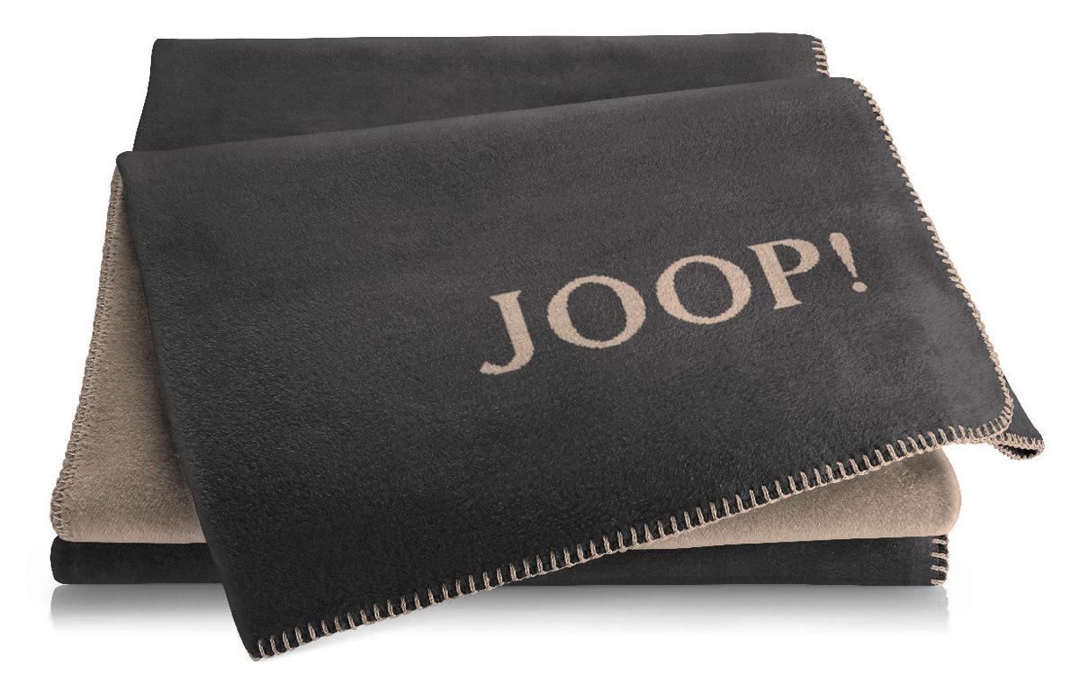 ODEJA 150/200 cm antracit  - antracit, Konvencionalno, tekstil (150/200cm) - Joop!