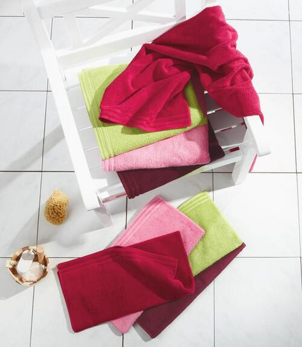 PROSOP DE BAIE 100/150 cm bordo  - bordo, Basics, textil (100/150cm) - Vossen