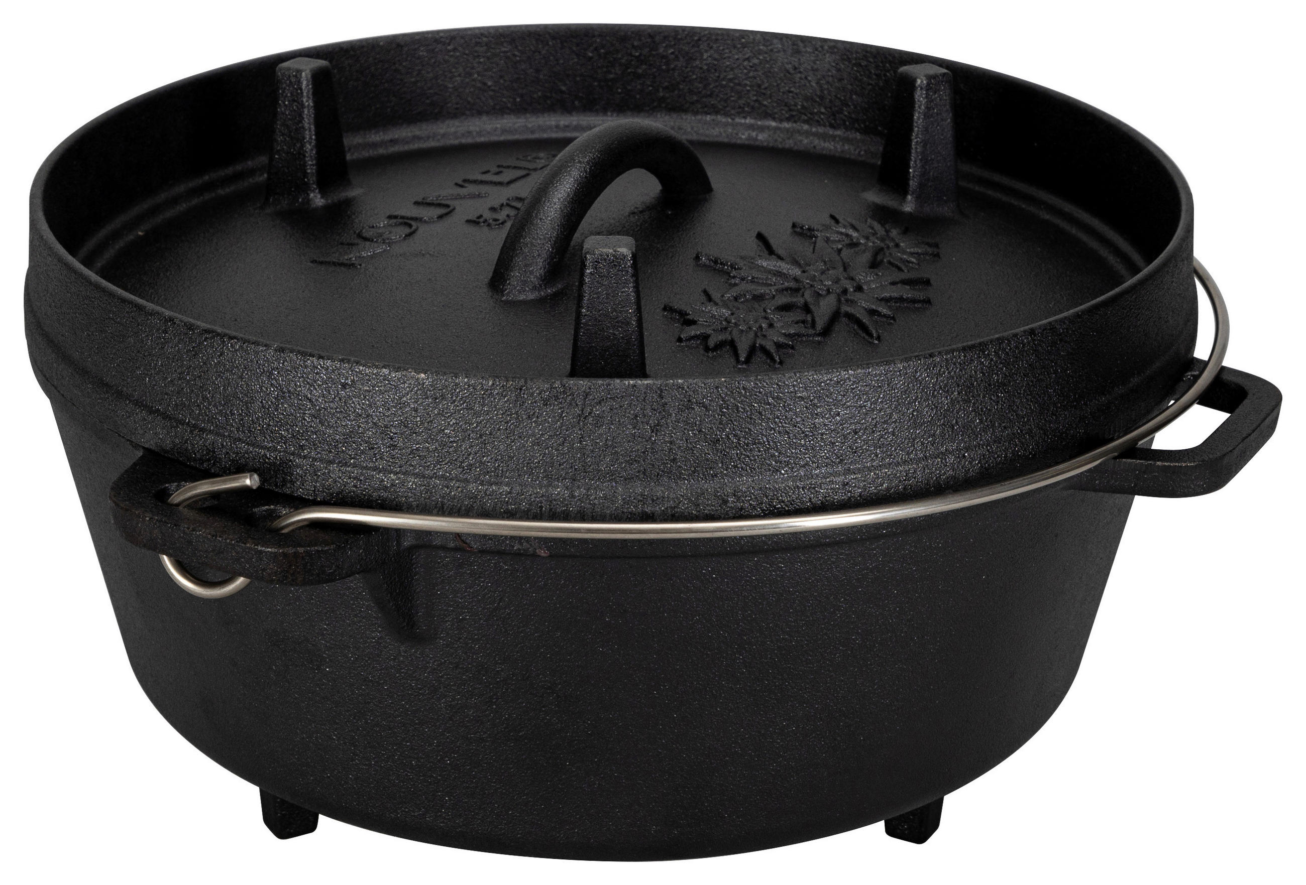 DUTCH-OVEN-SET - Schwarz, Design, Metall (36/34/20cm) - Nouvel