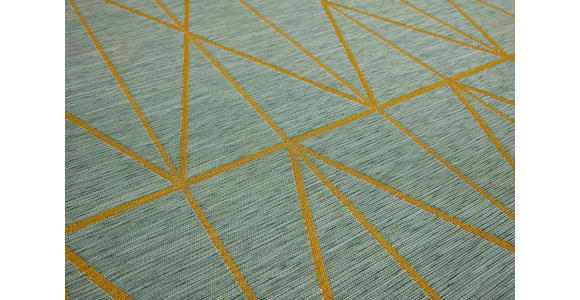 OUTDOORTEPPICH 80/200 cm Celeste Petrol, Sahara  - Petrol/Sahara, Trend, Textil (80/200cm) - Dieter Knoll