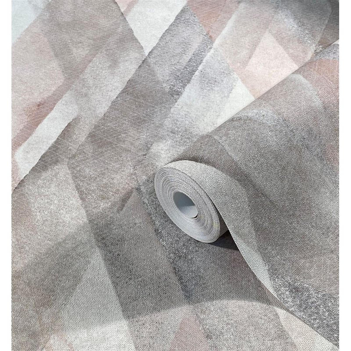 TAPETA VINILNA  antracit, siva, crvena  - siva/crvena, Basics, papir (53*1000cm)