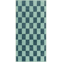 DUSCHTUCH Weekend 70/140 cm  - Petrol/Grün, Basics, Textil (70/140cm) - Cawoe
