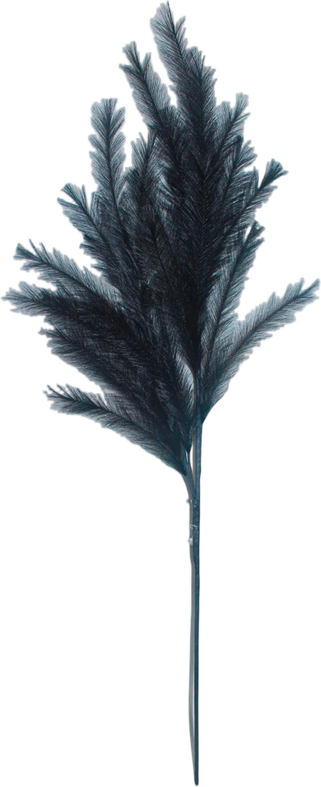 UMĚLÁ KVĚTINA pampová tráva 110 cm - černá, Basics, kov/plast (110cm) - Ambia Home