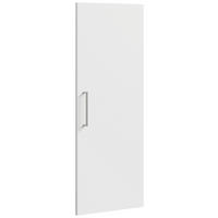 TÜR   - Silberfarben/Weiß, Natur, Holzwerkstoff/Metall (39,2/100,6cm) - Linea Natura