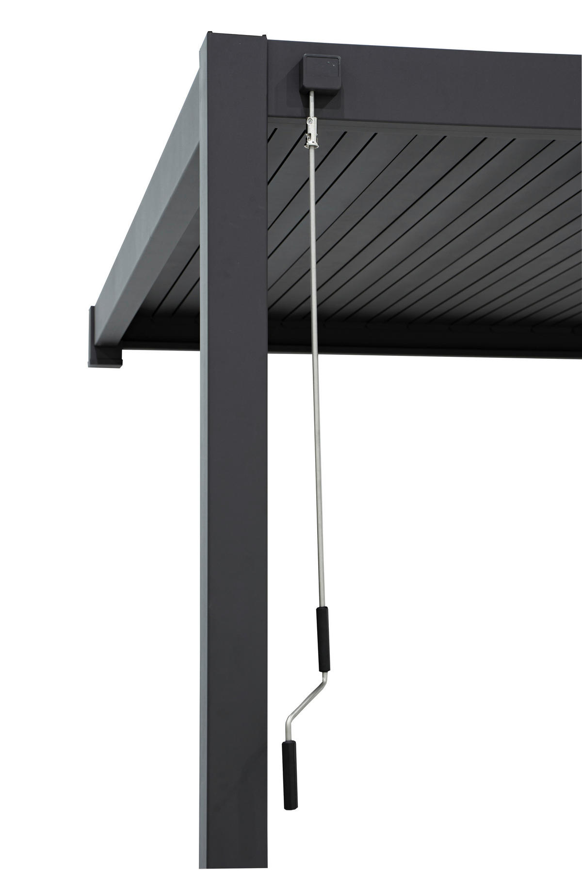 PERGOLA 530/250/300 cm   - Anthrazit, MODERN, Metall (530/250/300cm) - Gardenson