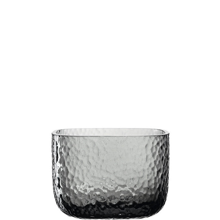 VASE 13 cm  - Grau, Basics, Glas (18/13/14,3cm) - Leonardo