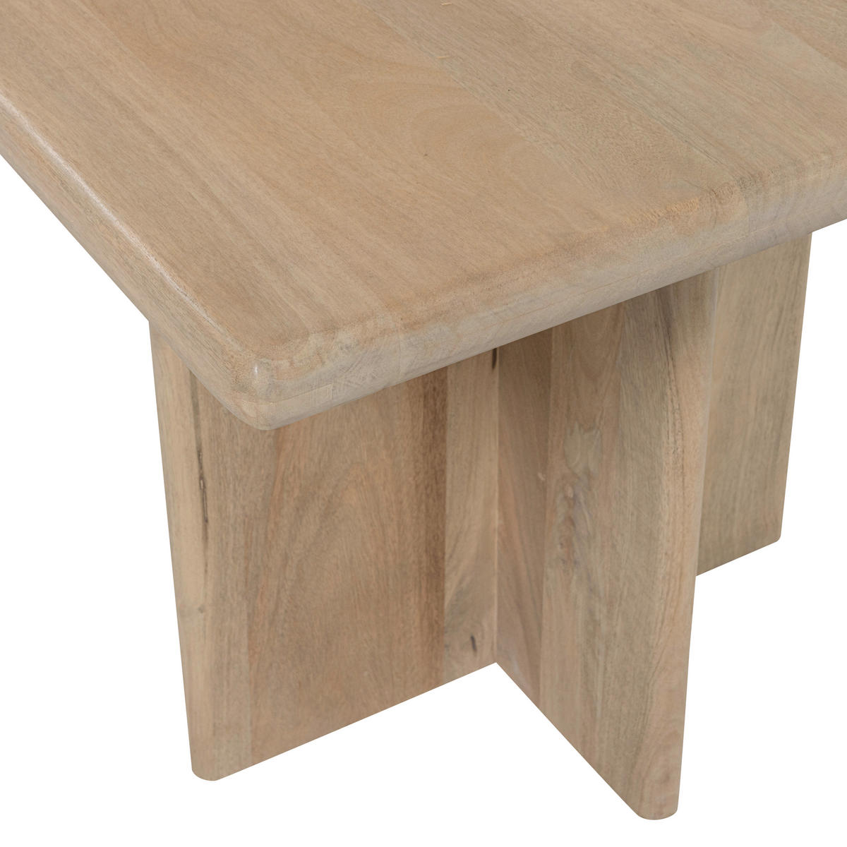 ESSTISCH 220/90/76 cm Echtholz  Holz in verschiedenen Größen erhältlich rechteckig Naturfarben  - Naturfarben, MODERN, Holz (220/90/76cm) - Livetastic