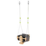 BABYSCHAUKEL  - Grau, Trend, Holz/Kunststoff (46/37/33cm) - My Baby Lou