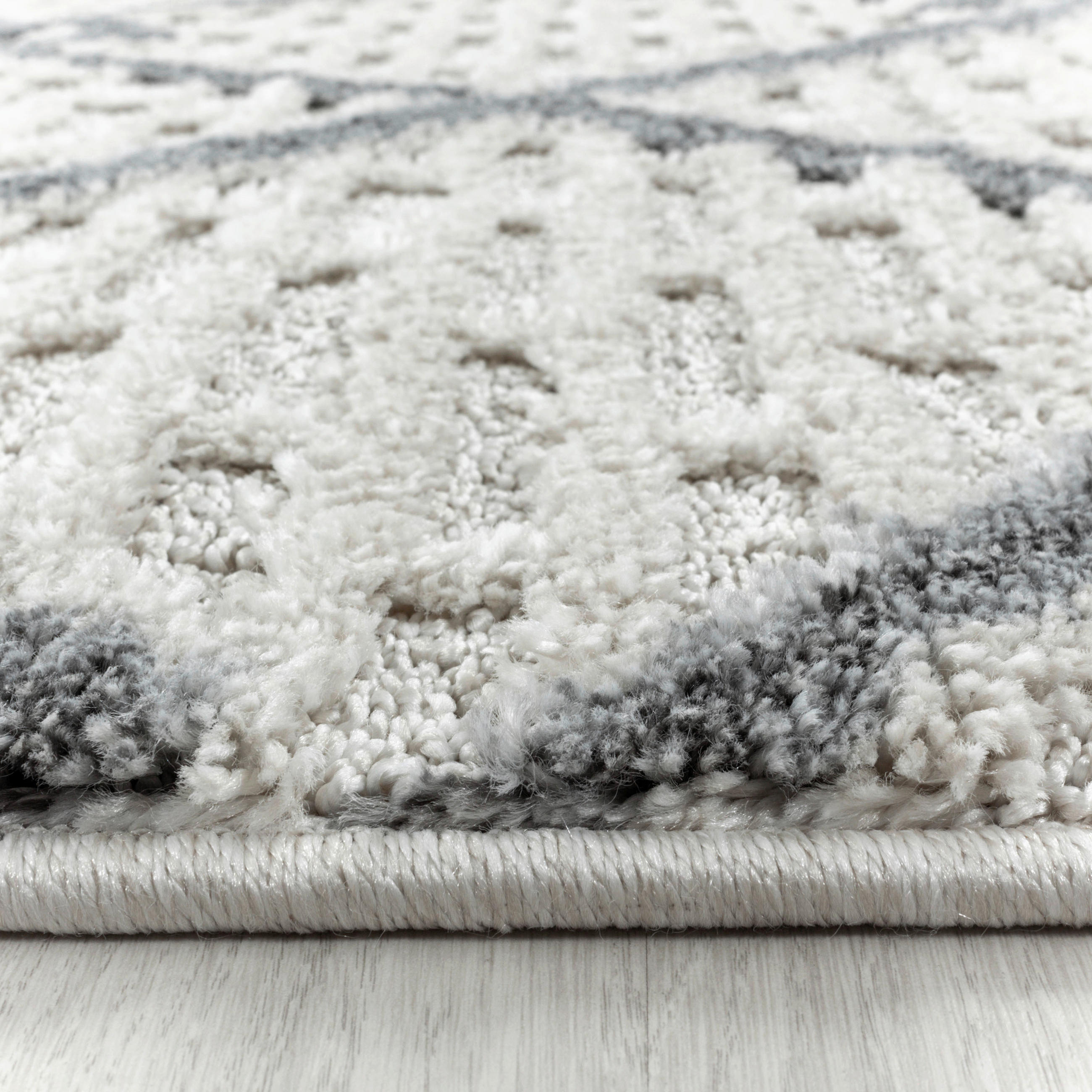 WEBTEPPICH 80/80 cm Creme - Creme, KONVENTIONELL, Textil (80/80cm) - Novel